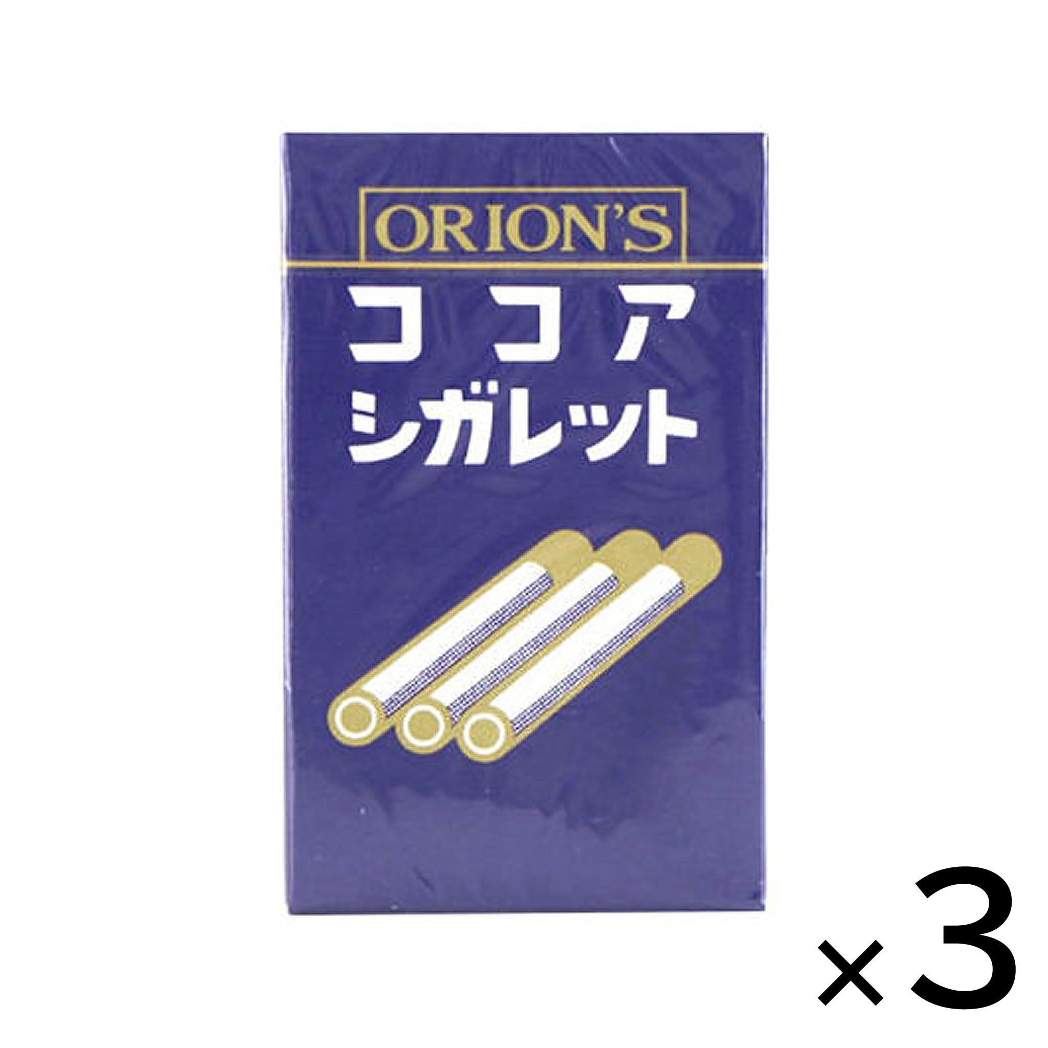 Orion Cocoa Cigarette Sugar Candy (3-pack)